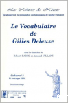 Le Vocabulaire de Gilles Deleuze
