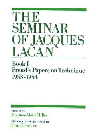 Freud's Papers on Technique, 1953-54