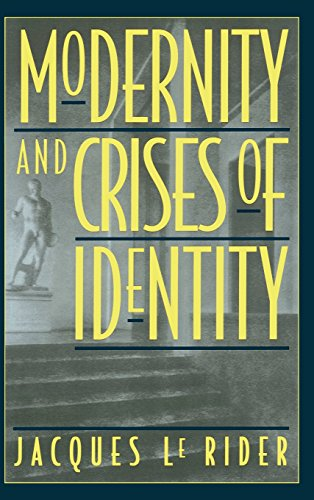 Modernity and crises of identity