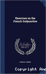 Exercises on the French subjunctive