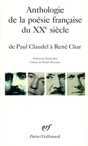 Anthologie de la poésie Française du 20ème siècle