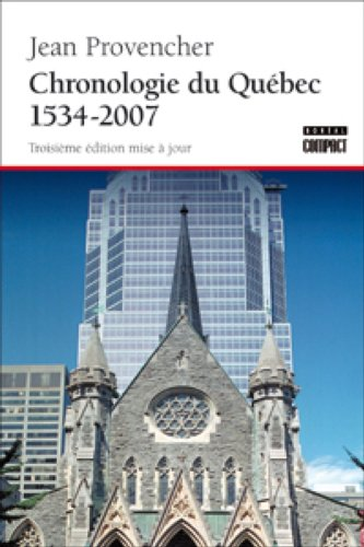 Chronologie du Québec 1534-2007