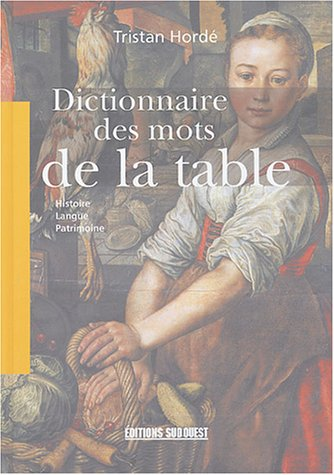 Dictionnaire des mots de la table