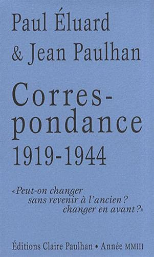 Correspondance 1919-1944